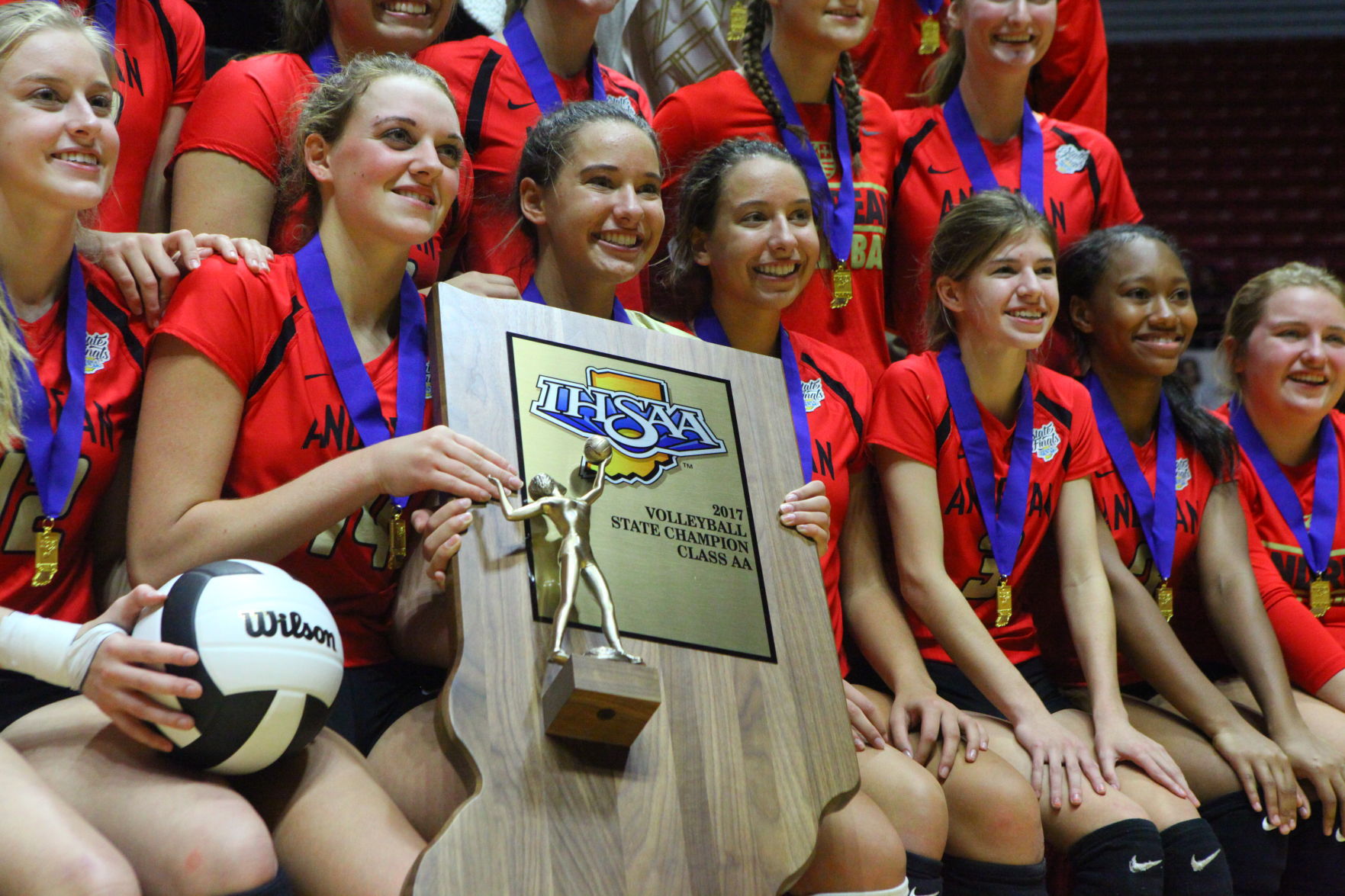 Gallery: Volleyball Class 2A State Finals - Andrean vs. Christian Academy of Indiana